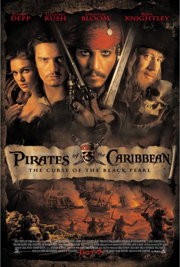 加勒比海盗　海报　Pirates Of The Caribbean _Poster